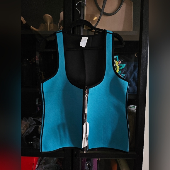 5 For $25✨️New + Tag Blue Waist Shaper Womens Plus Size Fits 3x-4x - Picture 3 of 8